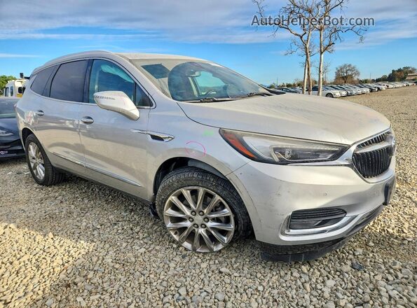 5GAEVBKW0JJ194028 2018 BUICK ENCLAVE Серебряный Передняя правая четверть