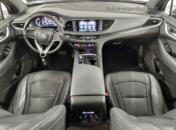5GAEVBKW1NJ133356 2022 BUICK ENCLAVE Черный Вид панели приборов