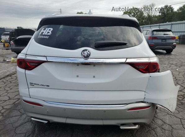 5GAEVBKW1NJ158192 2022 BUICK ENCLAVE Белый Вид сзади