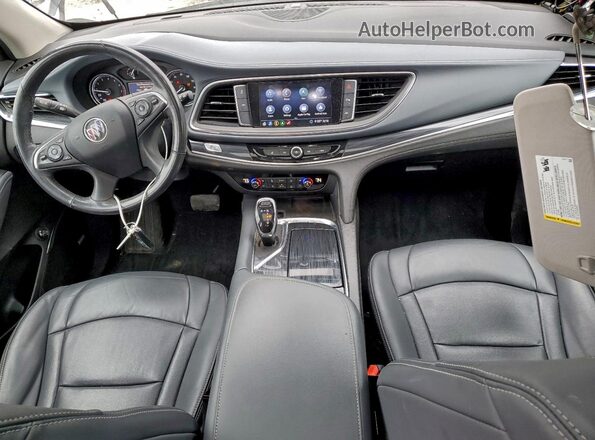 5GAEVBKW3LJ209754 2020 BUICK ENCLAVE Black წინა პანელის ხედი