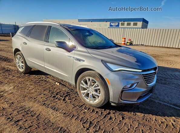 5GAEVBKW7PJ218642 2023 BUICK ENCLAVE Серый Передняя правая четверть
