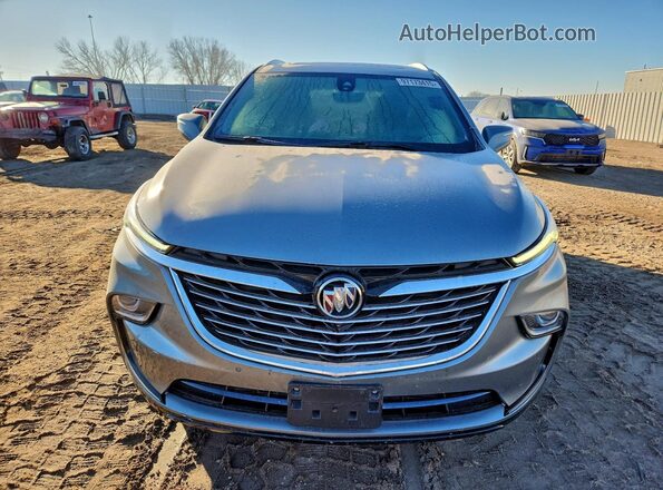 5GAEVBKW7PJ218642 2023 BUICK ENCLAVE Серый Вид спереди