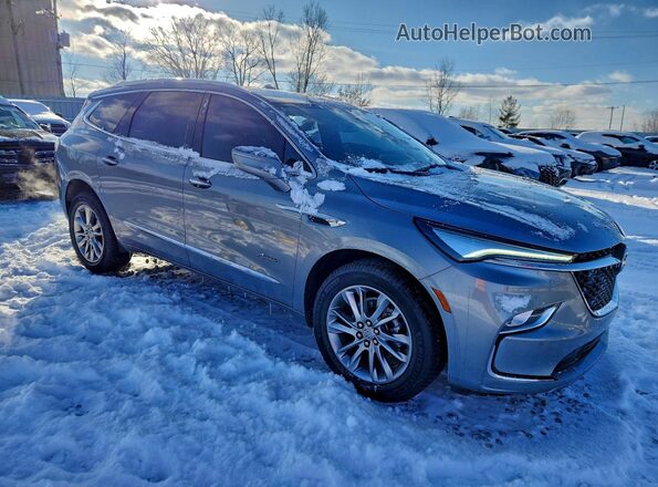 5GAEVCKW2PJ149221 2023 BUICK ENCLAVE Gray Front right