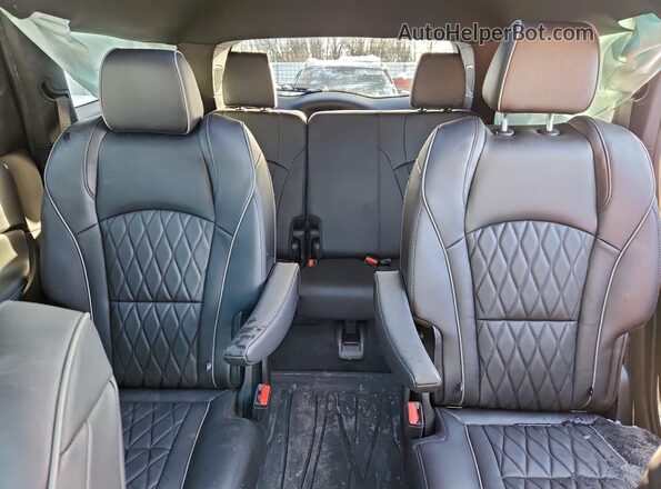 5GAEVCKW2PJ149221 2023 BUICK ENCLAVE Gray Rear seats view