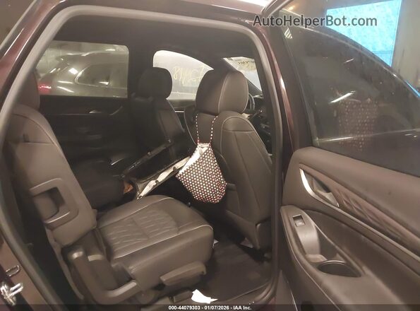 5GAEVCKW4PJ216305 2023 BUICK ENCLAVE Maroon VIN კოდის სტიკერის ხედი