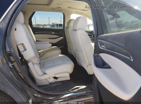 5GAEVCKW4PJ242001 2023 BUICK ENCLAVE Black Widok naklejki z numerem VIN