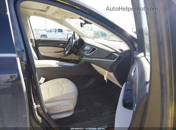 5GAEVCKW4PJ242001 2023 BUICK ENCLAVE Black Widok wnętrza z przodu