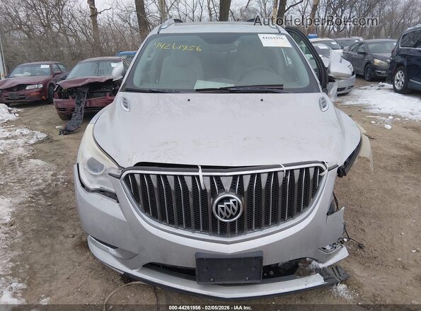 5GAKRBKD3GJ271084 2016 BUICK ENCLAVE Silver წინა პანელის ხედი