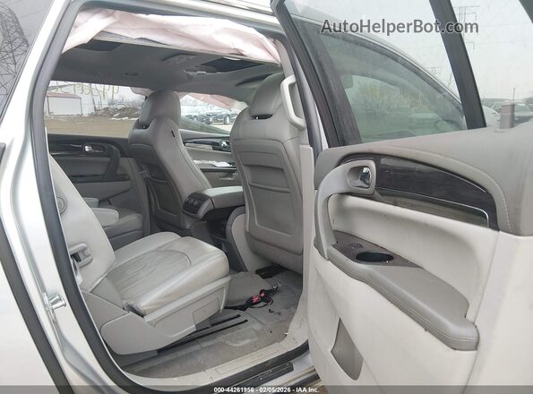 5GAKRBKD3GJ271084 2016 BUICK ENCLAVE Silver VIN კოდის სტიკერის ხედი
