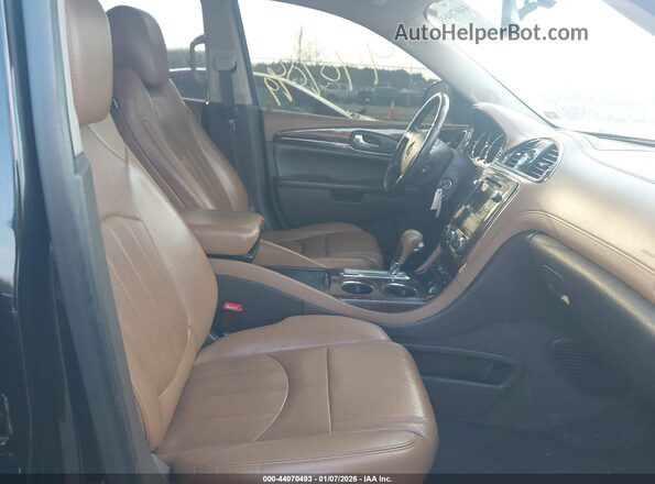 5GAKRBKD7GJ254546 2016 BUICK ENCLAVE Черный Вид салона спереди