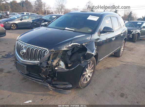 5GAKRBKD7GJ254546 2016 BUICK ENCLAVE Черный Передняя левая четверть