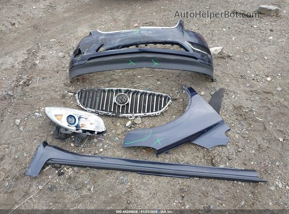 5GAKVBKD6HJ293920 2017 BUICK ENCLAVE Navy ხელსაწყოთა პანელის ხედი