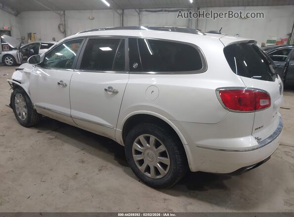 5GAKVBKDXHJ308015 2017 BUICK ENCLAVE Белый Задняя левая четверть