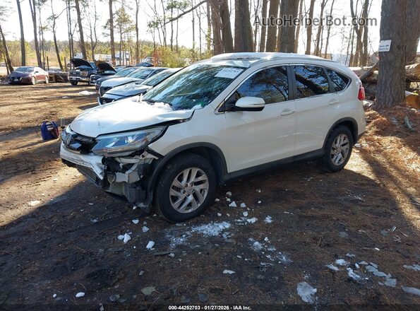5J6RM4H95GL083577 2016 HONDA CR-V White წინა მარცხენა ხედი სამი მეოთხედიდან