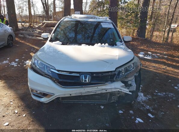5J6RM4H95GL083577 2016 HONDA CR-V White ხელსაწყოთა პანელის ხედი