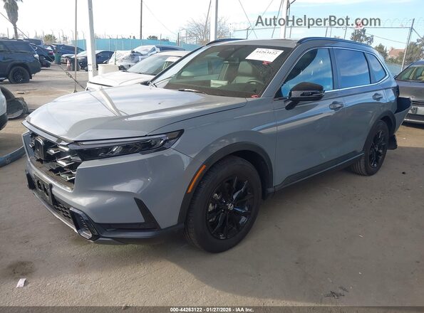 5J6RS5H83SL009943 2025 HONDA CR-V Gray Передня ліва чверть