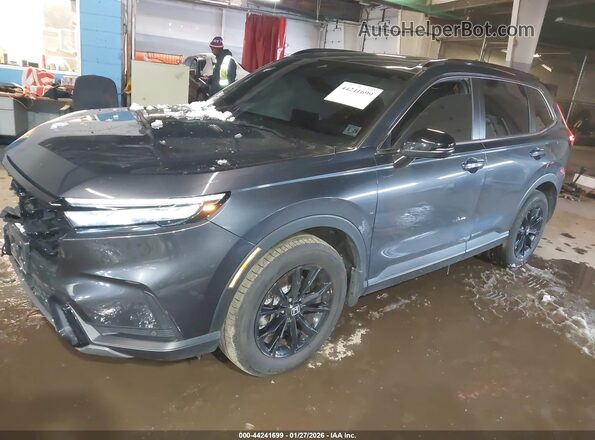 5J6RS6H8XRL035083 2024 HONDA CR-V Dark Blue Front left