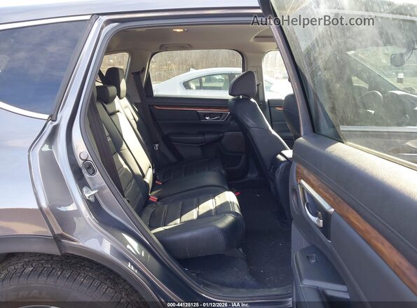 5J6RT6H87NL037185 2022 HONDA CR-V Gray Widok naklejki z numerem VIN