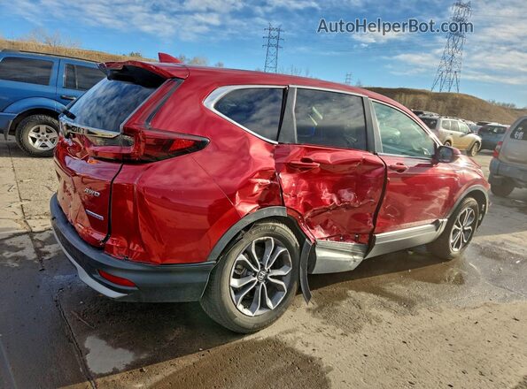 5J6RT6H8XNL040677 2022 HONDA CR-V Red Rear right
