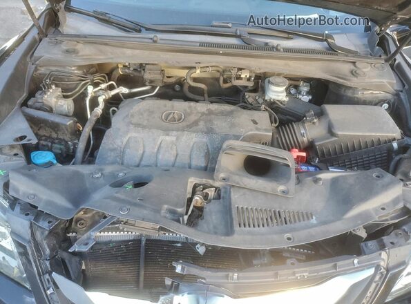 5J8TB3H73GL002765 2016 ACURA RDX Черный Вид подкапотного пространства