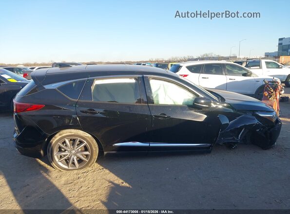 5J8TC1H50PL009804 2023 ACURA RDX Черный Вид задней части салона