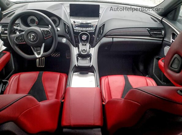 5J8TC1H61PL003650 2023 ACURA RDX White Առջևի վահանակի տեսք
