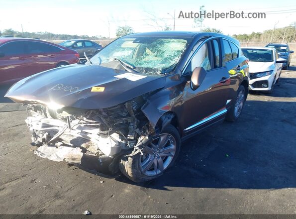 5J8TC1H72KL005392 2019 ACURA RDX Brown Przód lewy