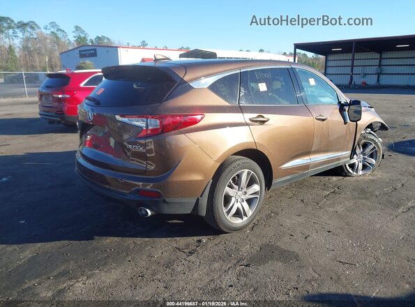 5J8TC1H72KL005392 2019 ACURA RDX Brown Tył prawy