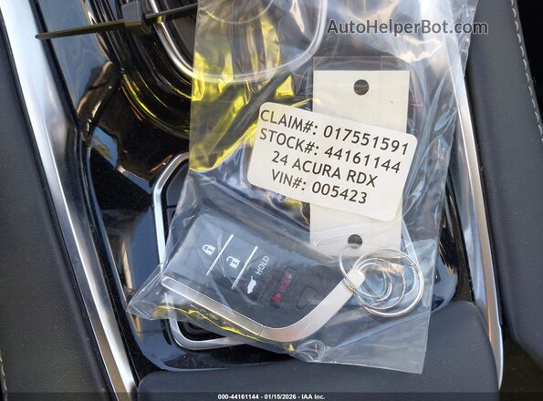 5J8TC2H50RL005423 2024 ACURA RDX White Вид панелі приладів
