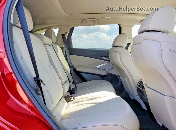 5J8TC2H50SL024401 2025 ACURA RDX Red Vista interior trasera