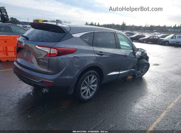 5J8TC2H54LL013418 2020 ACURA RDX Gray Trasero derecho