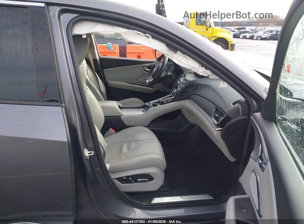 5J8TC2H54LL013418 2020 ACURA RDX Gray Vista interior delantera