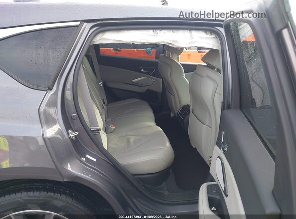 5J8TC2H54LL013418 2020 ACURA RDX Gray Vista de la etiqueta del VIN