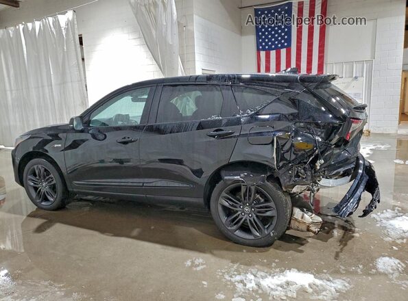 5J8TC2H65NL006313 2022 ACURA RDX Black Trasero izquierdo
