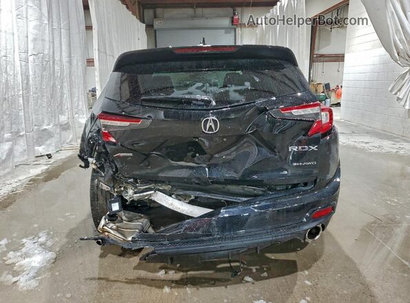 5J8TC2H65NL006313 2022 ACURA RDX Black Vista trasera