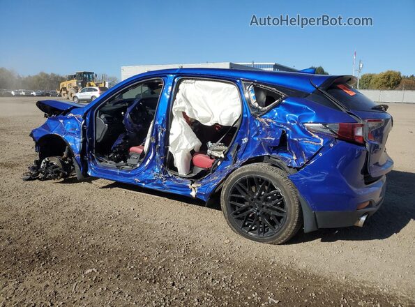 5J8TC2H66ML805497 2021 ACURA RDX Blue Հետևի ձախ