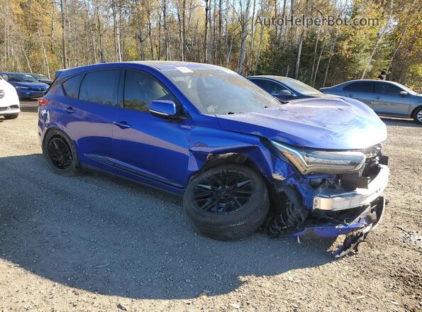 5J8TC2H66ML805497 2021 ACURA RDX Blue Առջևի աջ