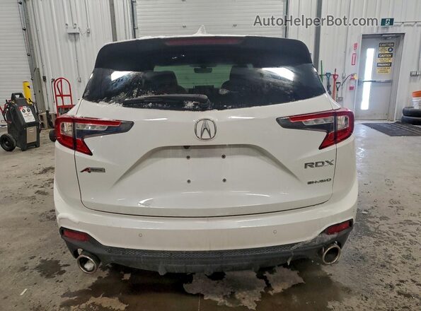 5J8TC2H69LL801569 2020 ACURA RDX White Вид ззаду