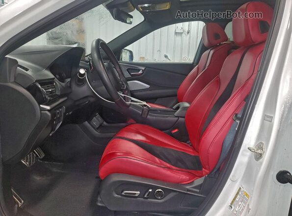 5J8TC2H69LL801569 2020 ACURA RDX White Вид салону спереду