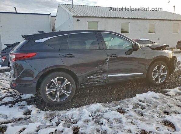 5J8TC2H71NL014286 2022 ACURA RDX Black Trasero derecho