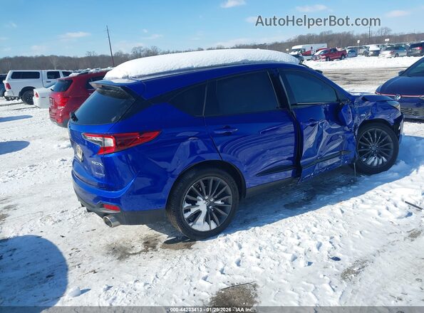 5J8TC2H84PL000815 2023 ACURA RDX Blue Rear right