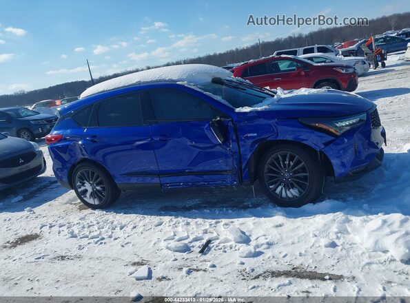 5J8TC2H84PL000815 2023 ACURA RDX Blue Rear interior view