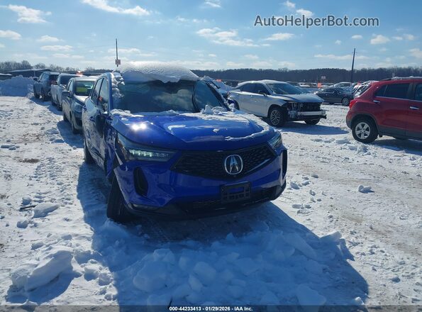 5J8TC2H84PL000815 2023 ACURA RDX Blue Instrument cluster view