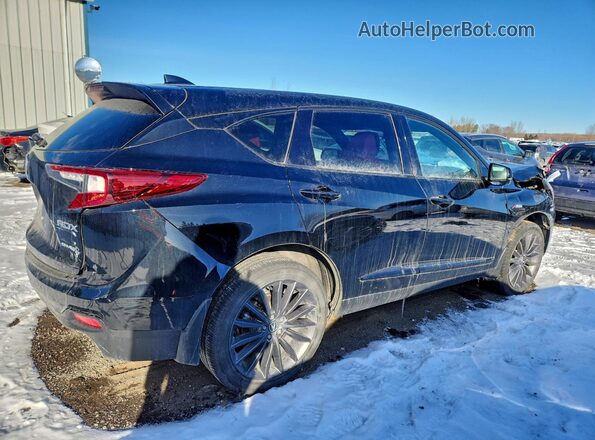 5J8TC2H85NL805204 2022 ACURA RDX Черный Задняя правая четверть