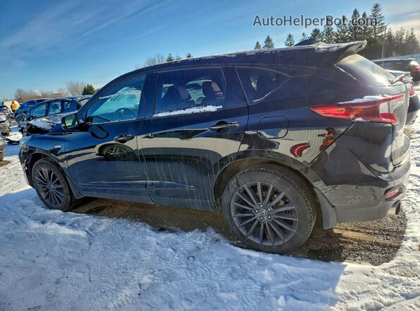 5J8TC2H85NL805204 2022 ACURA RDX Черный Задняя левая четверть