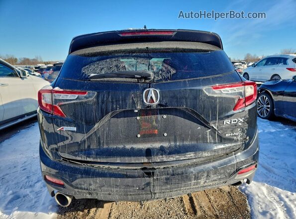 5J8TC2H85NL805204 2022 ACURA RDX Черный Вид сзади