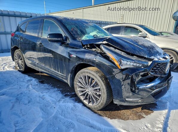 5J8TC2H85NL805204 2022 ACURA RDX Черный Передняя правая четверть