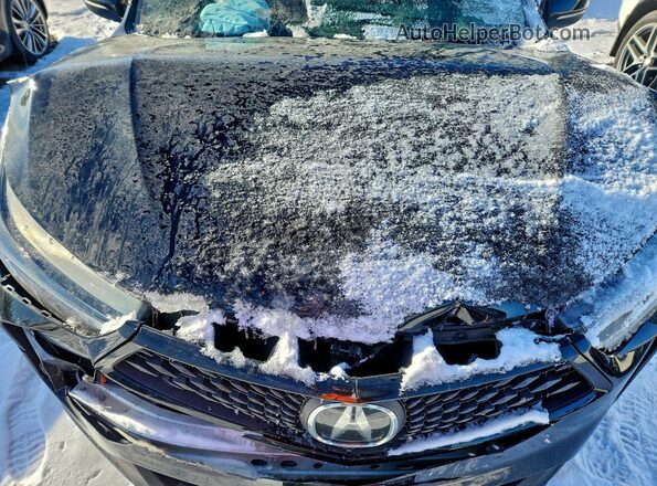 5J8TC2H85NL805204 2022 ACURA RDX Черный Вид подкапотного пространства