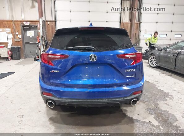 5J8TC2H86NL000053 2022 ACURA RDX Blue 
