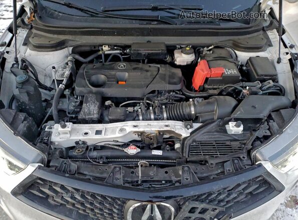 5J8TC2H86RL016789 2024 ACURA RDX White Vista del compartimento del motor